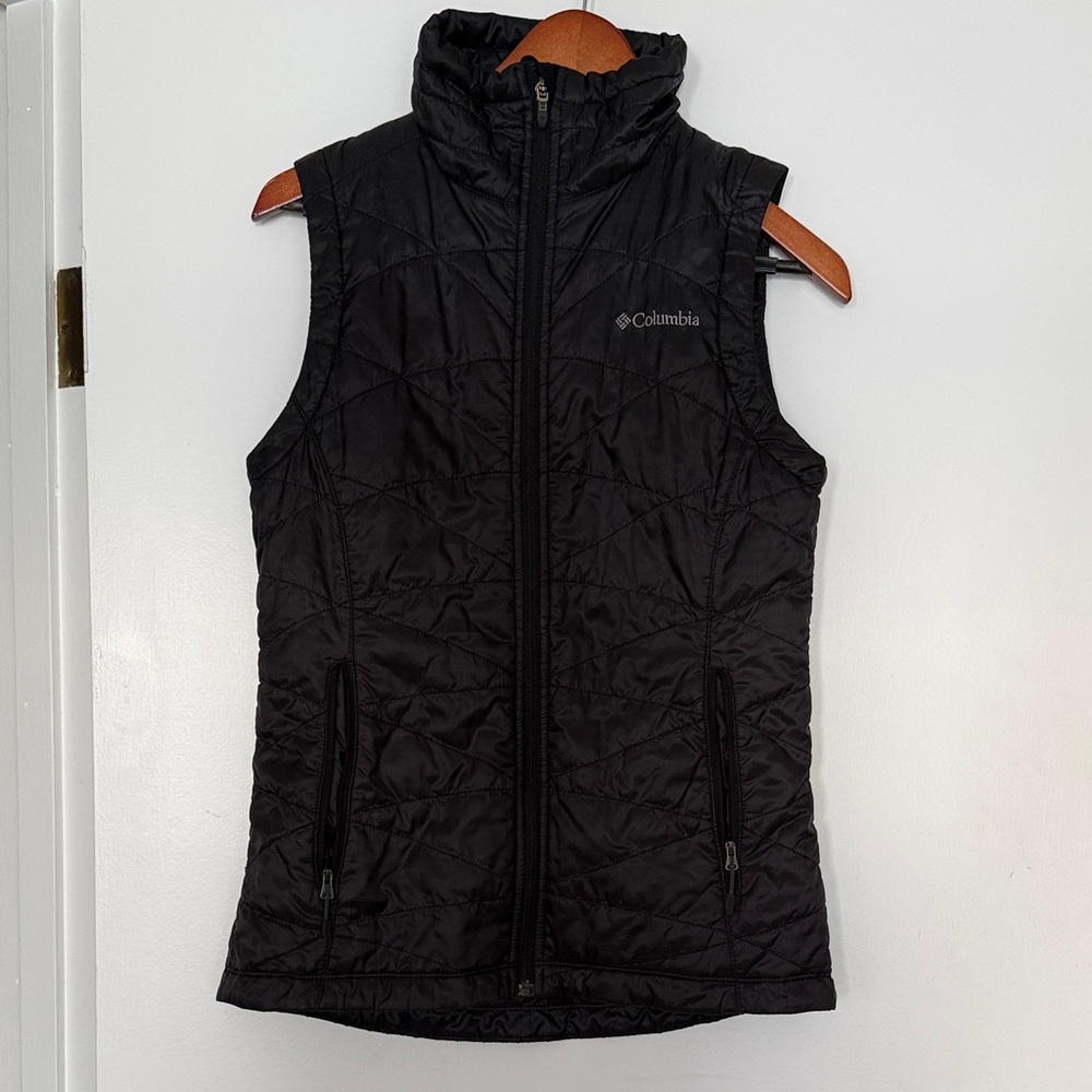 Columbia Insulated Stand Collar Black Vest